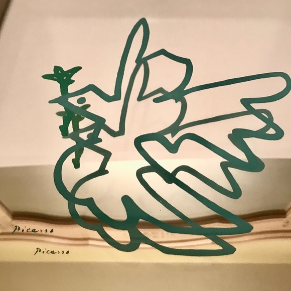 Rare Pablo Picasso Hand Silk Screened Shadow Box - Picture 3 of 5